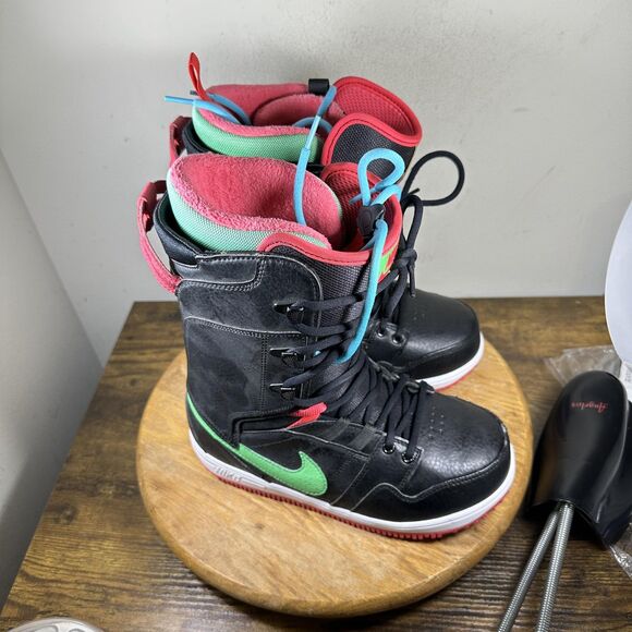 Nike Zoom Force 1 Snowboard Boots Womens Size 7.5 South Beach 447124-036 - Picture 1 of 9